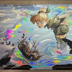 custom-foiled-disney-lorcana-tinkerbell-playmat