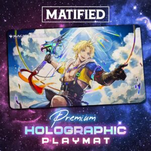 Foil "MTG - Final Fantasy: Tidus, Yuna's Guardian" Playmat