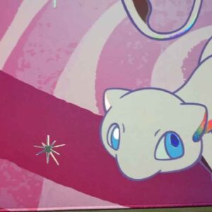custom-foiled-pokemon-tcg-mythical-mew-playmat-video