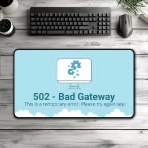 502 Bad Gateway Playmat