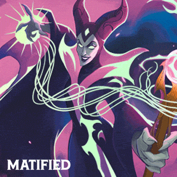 Foil "Disney Lorcana: Maleficent" Playmat
