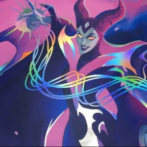 custom-foiled-disney-lorcana-maleficent-playmat-video