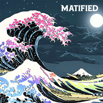 Foil "Moonlit Great Wave" Playmat