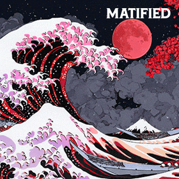 Foil "Twilight Blossoms Great Wave" Playmat