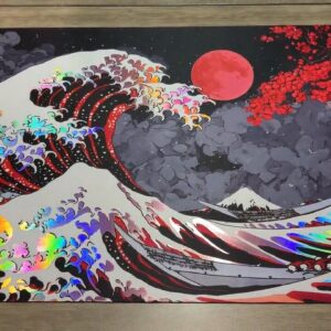 custom-print-foiled-twilight-blossoms-great-wave-playmat-video