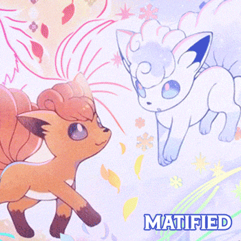 Foil "Pokémon TCG: Vulpix Seasons" Playmat