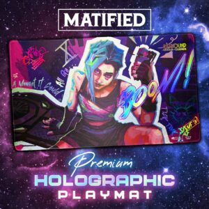 Foil "Riftbound: League Of Legends - Jinx" Playmat