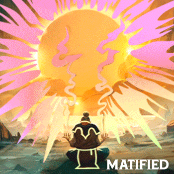 Foil "MTG - Avatar: The Last Airbender - Day Of Black Sun" Playmat