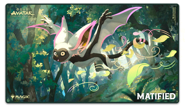 custom-foiled-mtg-avatar-the-last-airbender-momo-friendly-flier-playmat