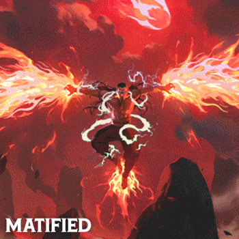 Foil "MTG - Avatar: The Last Airbender - Ozai" Playmat