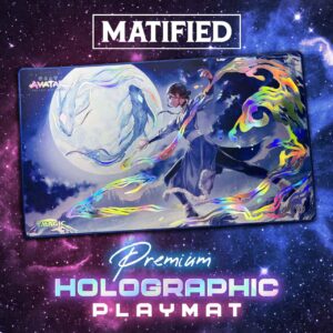 Foil "MTG - Avatar: The Last Airbender - Waterbender Ascension" Katara Playmat
