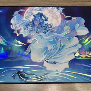 custom-foiled-mtg-avatar-the-last-airbender-yue-moon-spirit-playmat