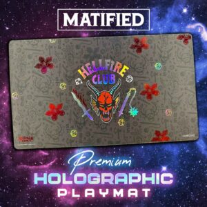 Foil "Stranger Things: Hellfire Club" Playmat
