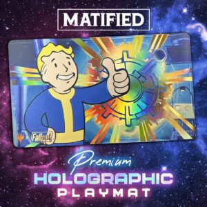 Foil "MTG - Fallout - Sol Ring" Playmat