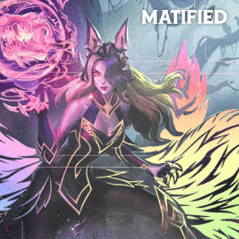 Foil "Riftbound: League Of Legends - Ahri" Playmat (Chinese)
