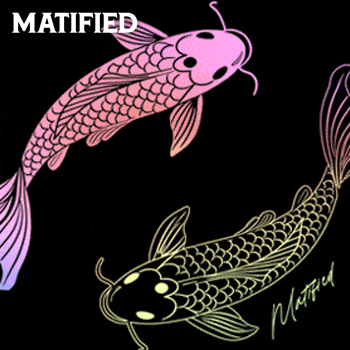 Foil “Signature Series: Koi Fish” Playmat