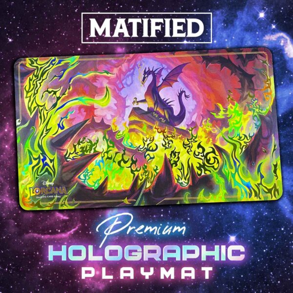 custom-foiled-disney-lorcana-dragon-fire-playmat-main