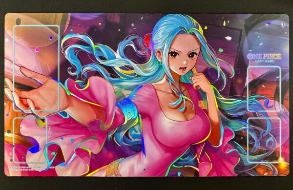 Foil "One Piece TCG: Nefertari Vivi" Playmat - Matified: Premium Custom Playmats Foil "One Piece TCG: Nefertari Vivi" Playmat - Matified: Premium Custom Playmats
