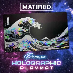 Foil "Midnight Great Wave" Playmat