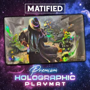 Foil "MTG - Fallout - Mysterious Stranger" Playmat