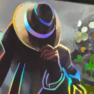 custom-foiled-mtg-fallout-mysterious-stranger-playmat-video