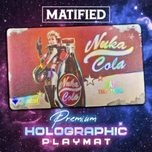Foil "MTG - Fallout - Nuka Cola Pinup" Playmat