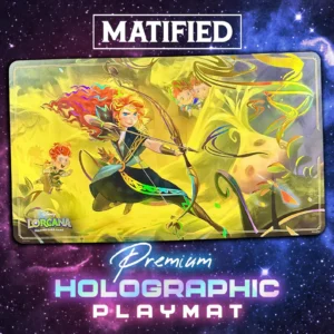 Foil "Disney Lorcana: Merida Gifted Archer" Playmat