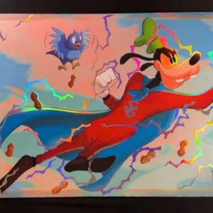 custom-foiled-disney-lorcana-super-goof-goofy-playmat-video