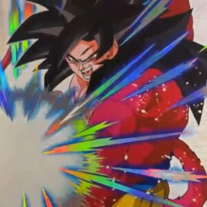 custom-foiled-dragonballz-super-saiyan-4-goku-playmat-video