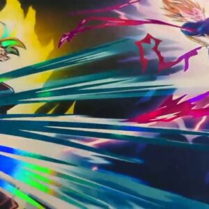 custom-foiled-dragonballz-super-saiyan-goku-vs-vegeta-playmat-video