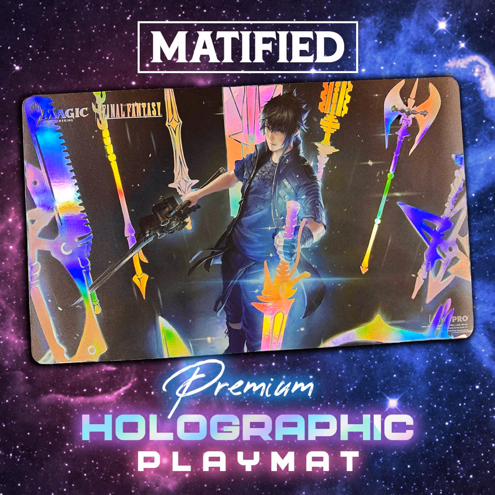 Foil "MTG – Final Fantasy: Noctis Prince of Lucis" Playmat