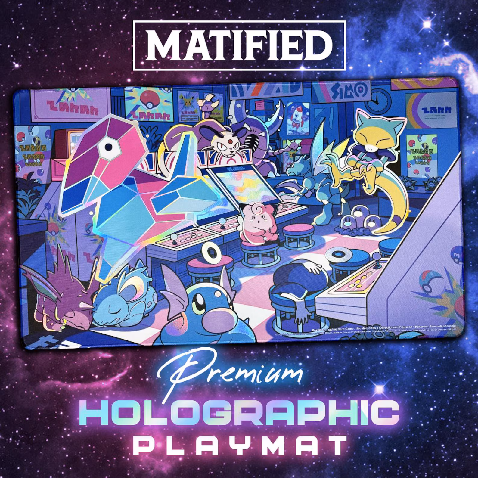 Foil "Pokémon TCG: Celadon Game Corner" Playmat