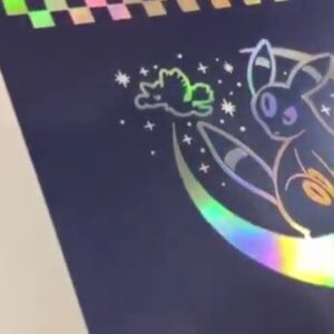 custom-foiled-pokemon-tcg-espeon-and-umbreon-timeless-friends-playmat-video