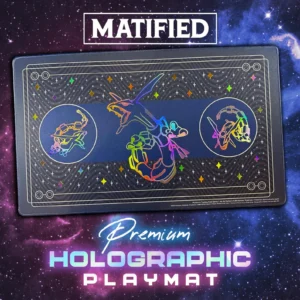 Foil "Pokémon TCG: Rayquaza Among the Stars" Playmat
