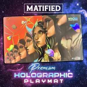 Foil "Riftbound: League Of Legends - Unleashed - Leblanc Deceiver" Playmat