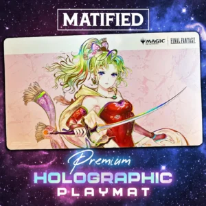 Foil "MTG – Final Fantasy: Terra Herald of Hope 2" Playmat