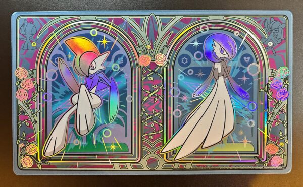 海外ポケセン限定 プレイマット Gardevoir & Gallade Foil 