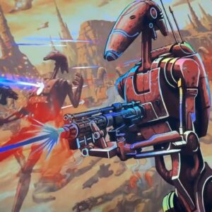 custom-foiled-star-wars-battle-droids-playmat-video